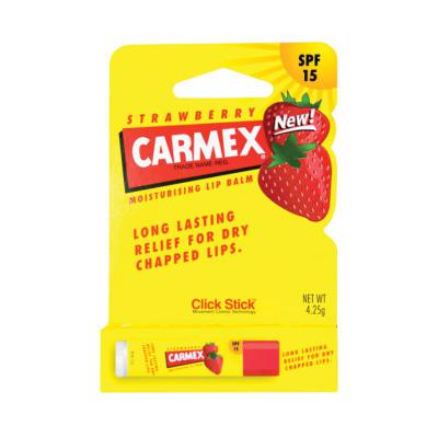 Carmex Lip Balm Strawberry Stick 4.25g SPF15