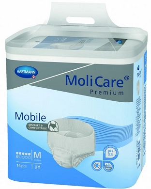 MOLICARE Premium Mobile Pants 6drop 14pk M 