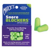 MACKS EAR PLUGS SNORE BLACK 32db