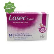 Losec Extra 20mg Tablets 14 Tablets 