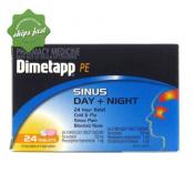 Dimetapp PE Sinus Day Night 24 Tablets 