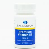 Sanderson Vitamin D3 1000 IU 100 Capsules