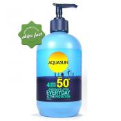 AQUASUN SPF 50 DRY TOUCH EVERYDAY ACTIVE PROTECTION 500ML (Special buy online only)