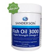 Sanderson Fish Oil 3000 150 Capsules