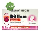 Difflam Anaesthetic Lozenges Berry 16 Pack