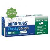 DURO TUSS CHESTY COUGH FORTE 24 TABLETS