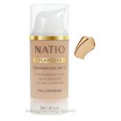 Natio Flawless Foundation SPF15 30ml Light Honey