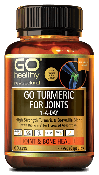 GO Healthy Go Turmeric for Joints 1 a day 60 vege capsules