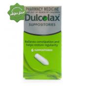 Dulcolax Adult Suppositories 10mg 6 Pack 