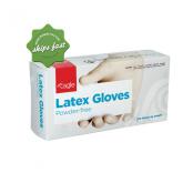 EAGLE PAPER SOLUTIONS POWDER FREE SMALL LATEX GLOVES 100s