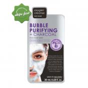 SKIN REPUBLIC BUBBLE PURIFYING PLUS CHARCOAL FACE MAKS SHEET 20ML (Special buy online only)