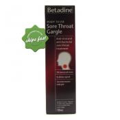 Betadine Ready to Use Sore Throat Gargle 120ml