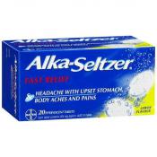 Alka-Seltzer Lemon Effervescent Tablets 20