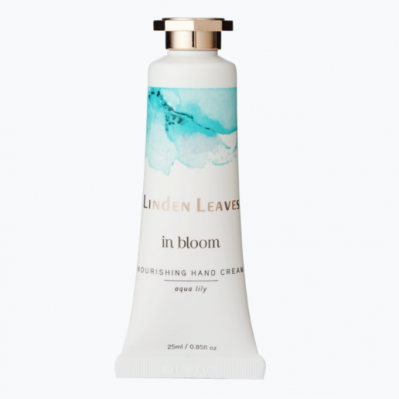 Linden Leaves In Bloom Nourishing Hand Cream Aqua Lily 25ml
