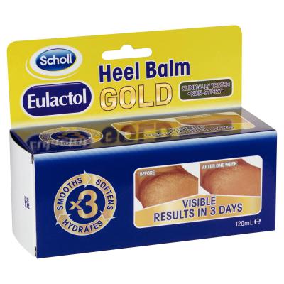 Scholl Eulactol Heel balm gold 60ml