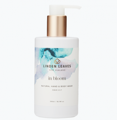 Linden Leaves In Bloom Hand & Body Wash Aqua Lily 300ml