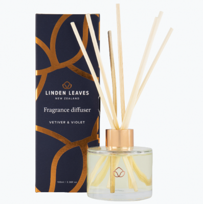 Linden Leaves Vetiver & Violet Fragrance Diffuser 100ml