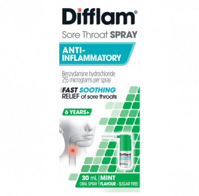 Difflam Throat Spray Mint 30ml