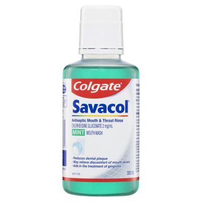 Savacol Original Mouthwash Rinse Mint 300ml