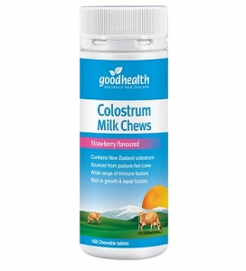 Good Health Colostrum Chews 150 Strawberry
