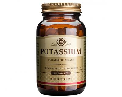 Solgar Potassium 595 mg 100 Tablets 