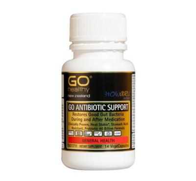GO Healthy Go Antibiotic Support Probiotic 14 Capsules