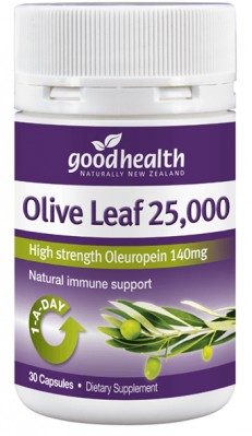Good Health Olive Leaf 25,000 30 Capsules