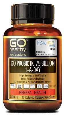 GO Healthy Go Probiotic 75 Billion 60 Capsules