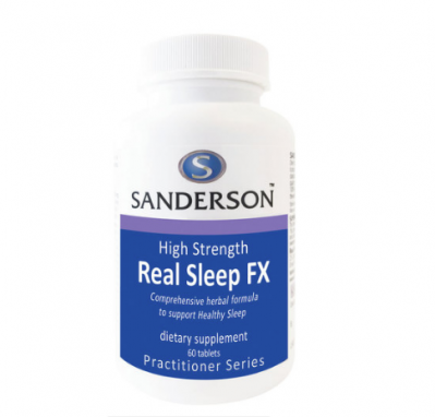 Sanderson High Strength Real Sleep FX 60 Tablets