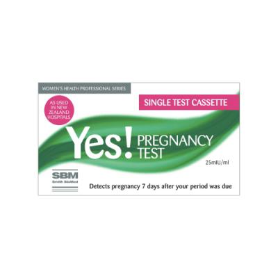 YES Rapid Result Pregnancy Test 1 Test
