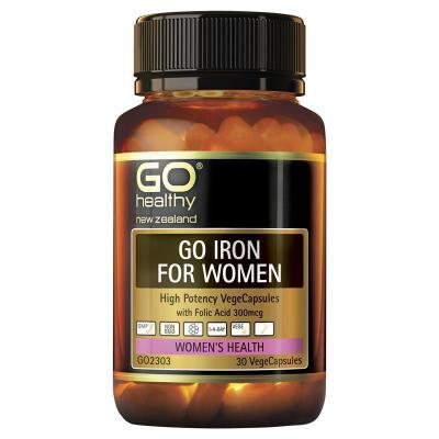 Go Healthy Go Iron for Women 30 Capsules