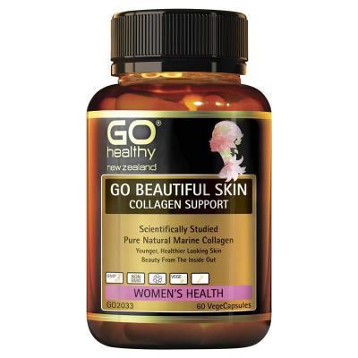 Go Healthy Go Beautiful Skin Collagen Support 60 Capsules  