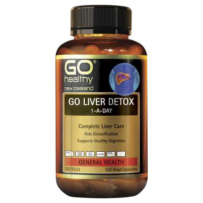 GO Healthy Go Liver Detox 120 Capsules