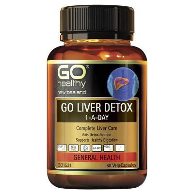 Go Healthy Go Liver Detox 60 Capsules 