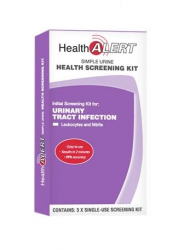 Health Alert Health Screening Kit for UTI 3 Kit