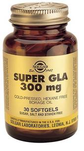 SOLGAR SUPER GLA 300MG 30