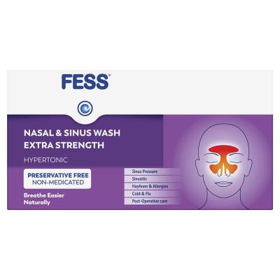 FESS Nasal & Sinus Wash Xtra strength 24sach