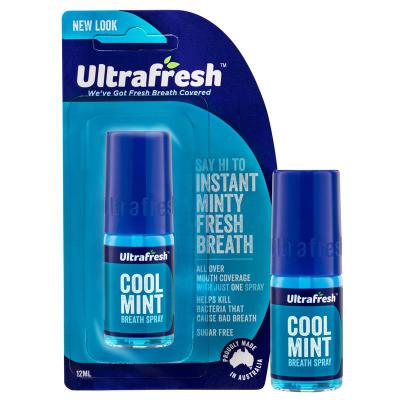 Ultra Fresh Breath Spray Cool Mint 12ml