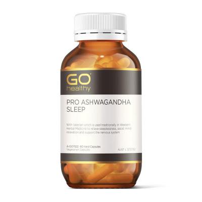 Go Healthy Go Pro Ashwagandha Sleep 60 Capsules 