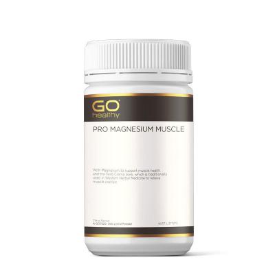 Go Healthy Go Pro Magnesium Muscle Powder Citrus 360g
