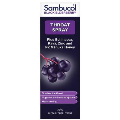 Sambucol Soothing Throat Spray 30ml