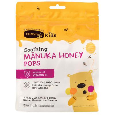 Comvita Kids Soothing Manuka Honey Pops 15 pack