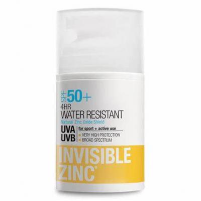 Invisible Zinc 4Hr Water Resistant SPF 50 50ml  