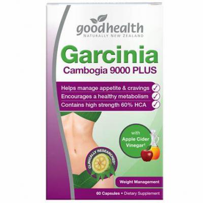 Good Health Garcinia Combogia 9000 plus With Apple Cider Vinegar