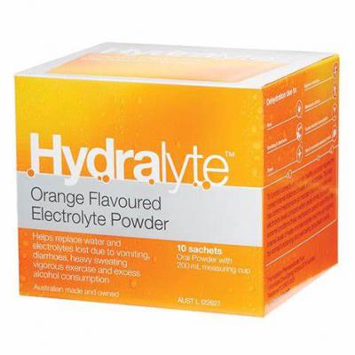 HYDRALYTE Powder Orange 10 sachets