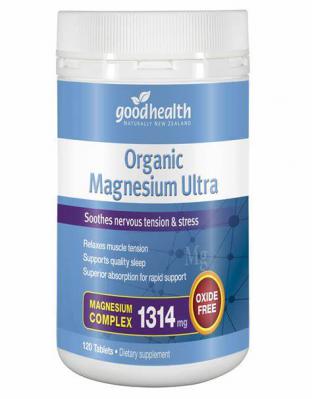 Good Health Magnesium Ultra Organic 120 Tablets 
