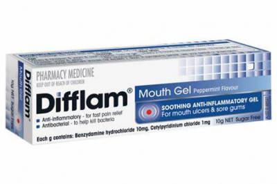 Difflam Mouth Gel 10gm
