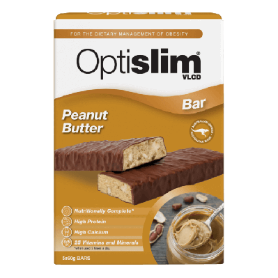 Optislim VLCD Bars Peanut Butter 5pk