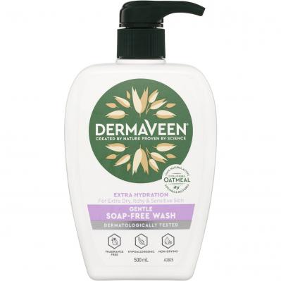 Dermaveen Daily Nourish Soap Free Wash Extra Hydration 500ml