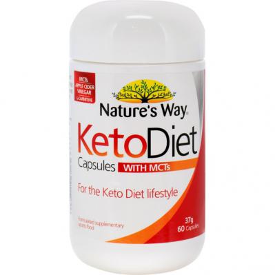 Natures Way Keto Diet Multi With MCT 60 Caps